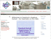 Tablet Screenshot of amtheater.copyshop-augsburg.de